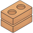 external Brick-tools-and-construction-3d-design-circle icon