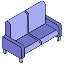 external Sofa-interior-3d-design-circle-2 icon