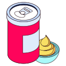 external Soft-Drink-food-and-drink-3d-design-circle icon