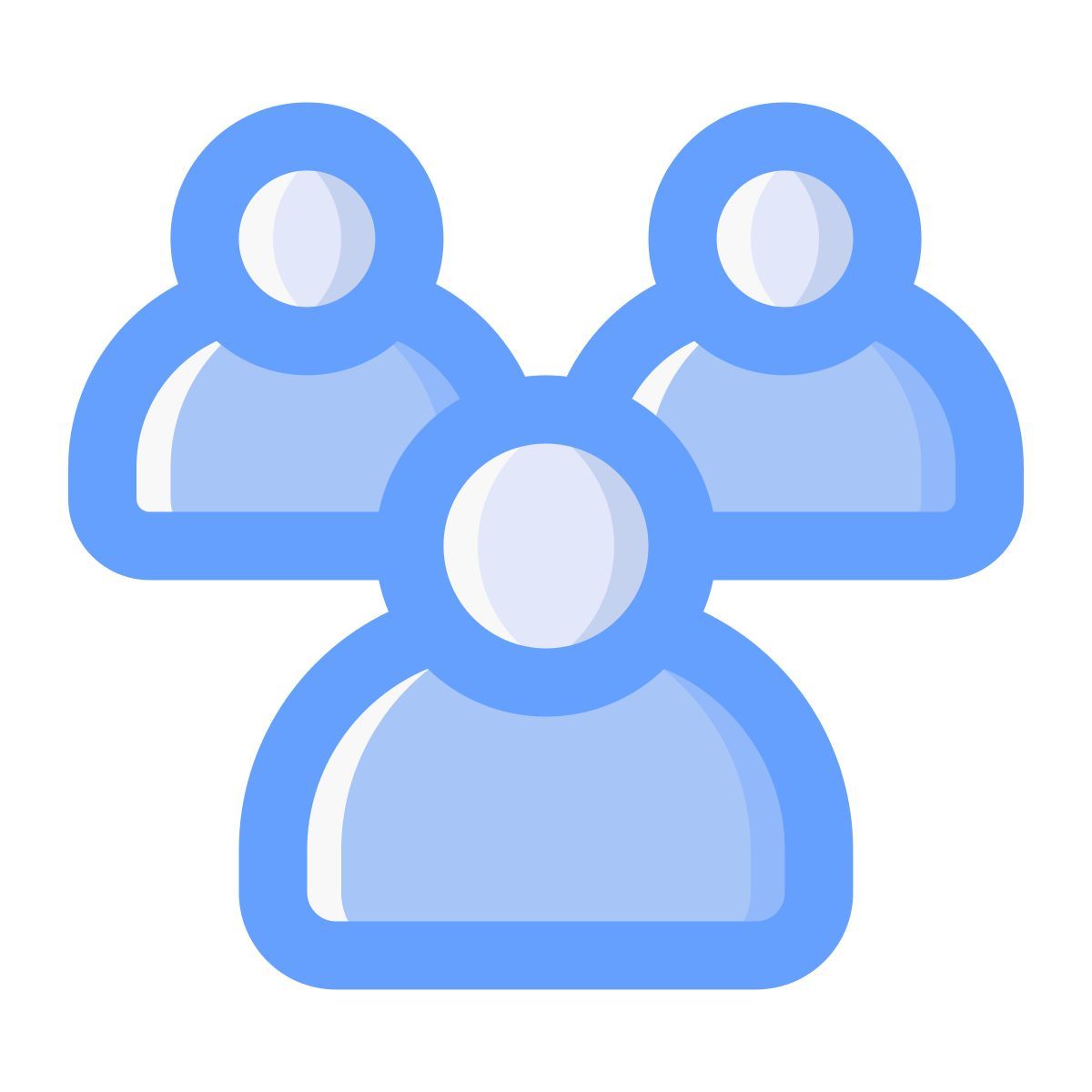 groupe premier plan sélectionné icon