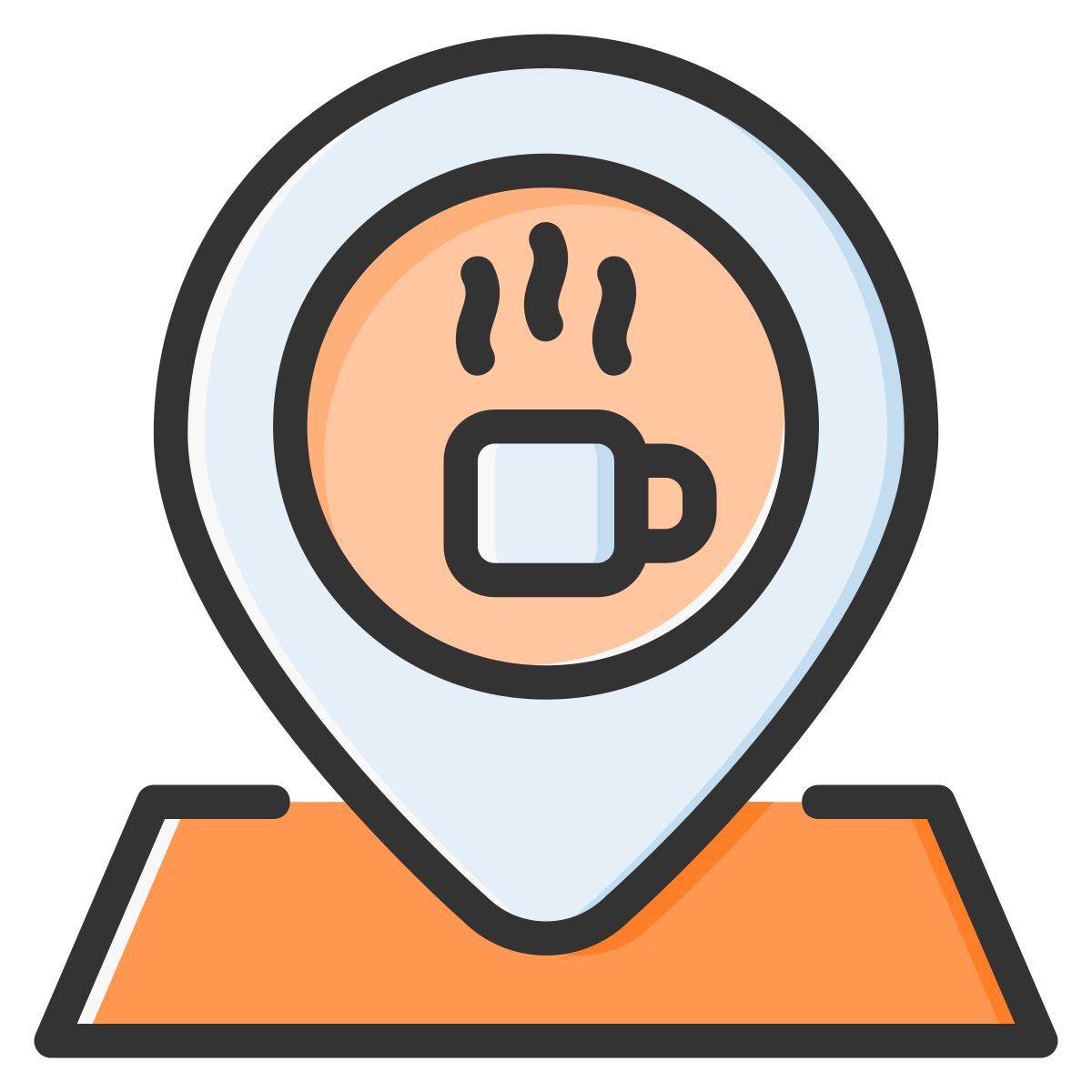 coffee shop location icon