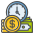 external time-is-money-currency-aficons-studio-color-omission-aficons-studio icon