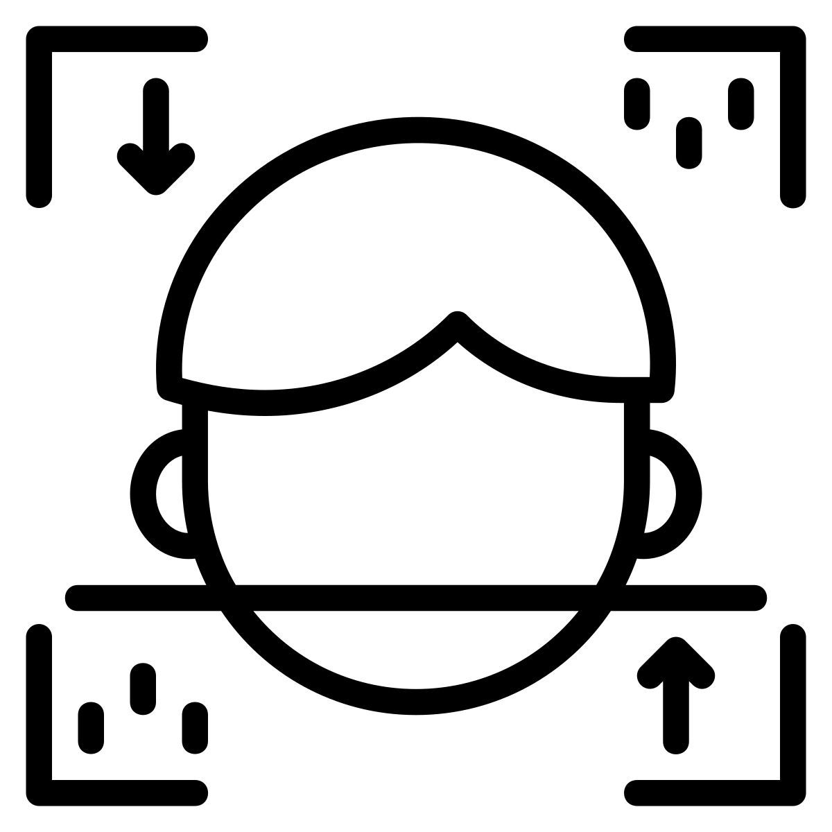 gesichtsscanner icon