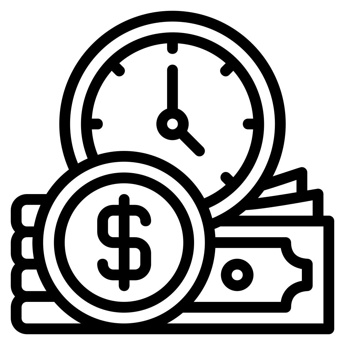 time is money icon