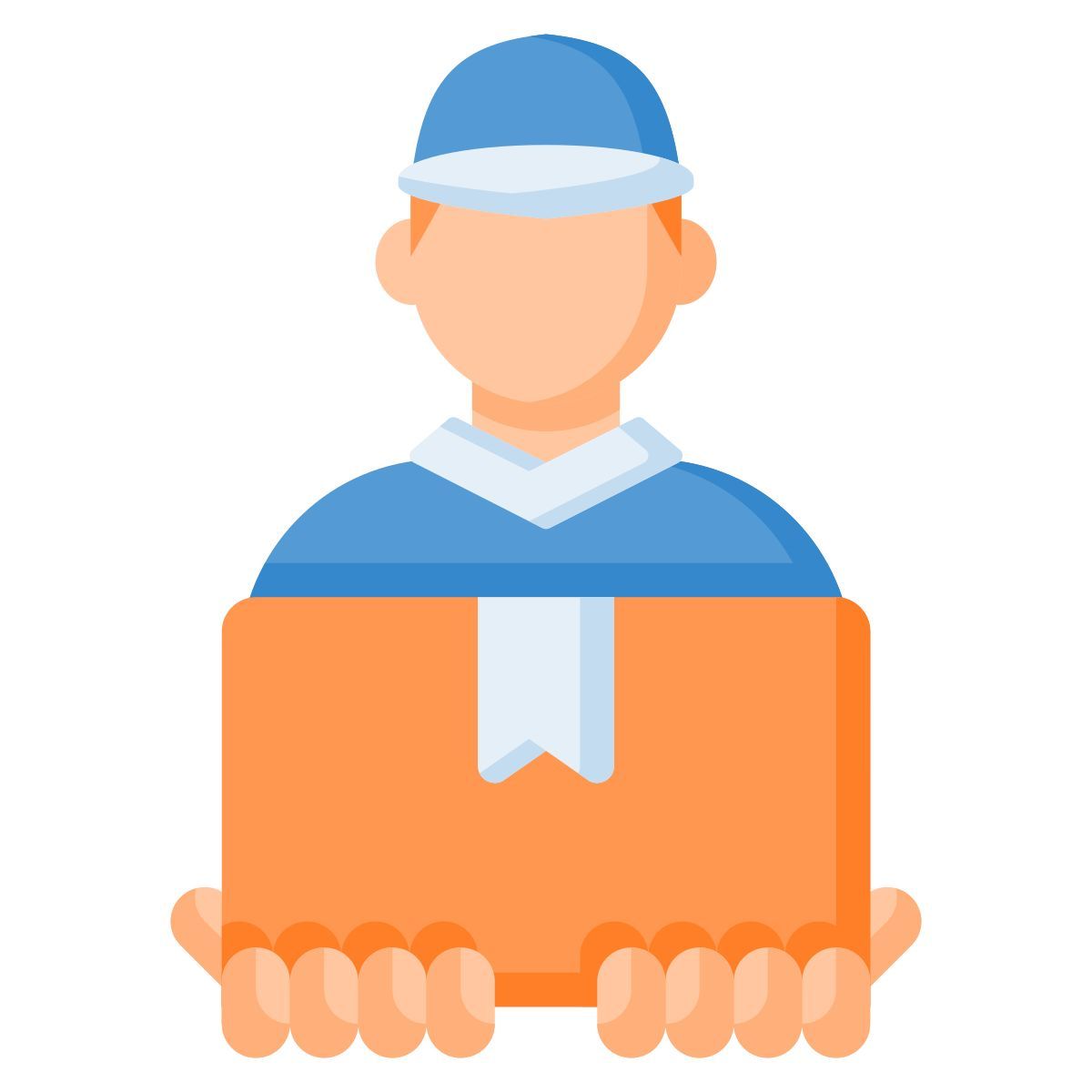 delivery man icon