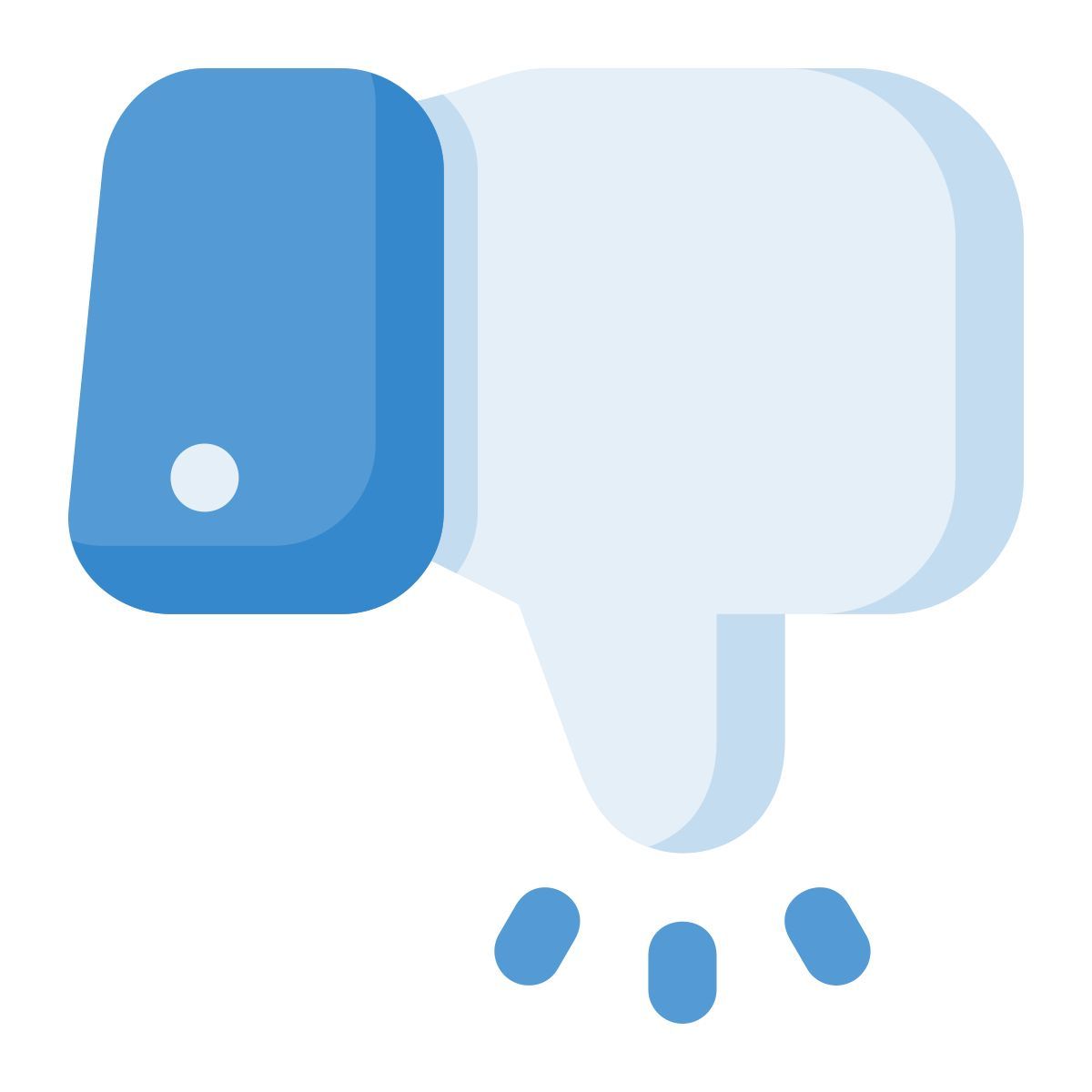 gefällt nicht icon