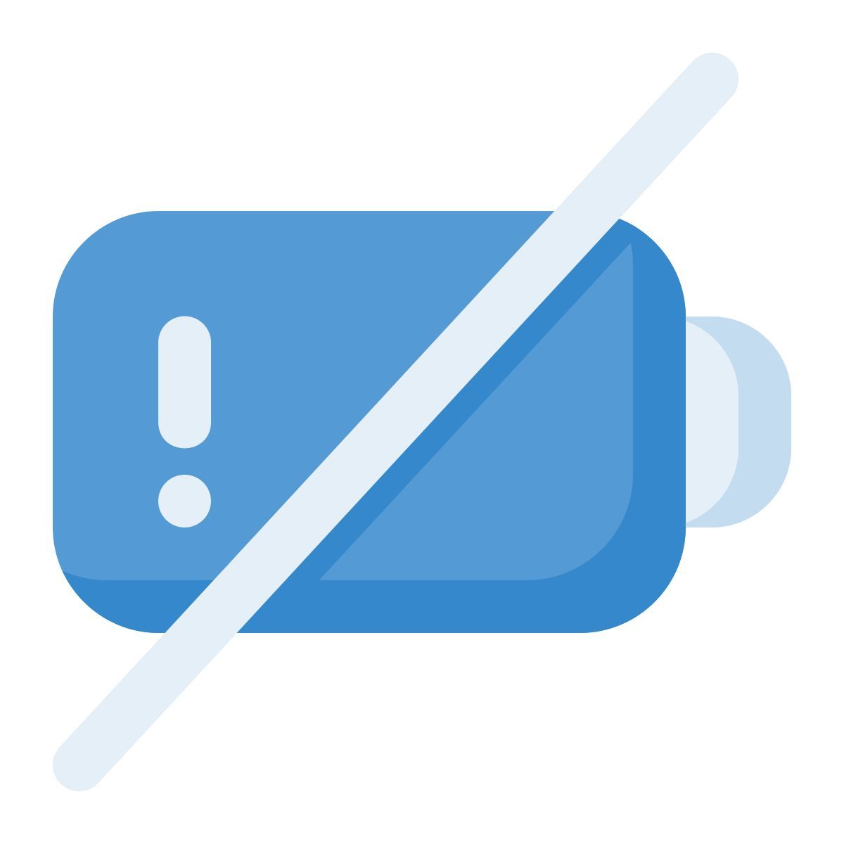 leere batterie icon