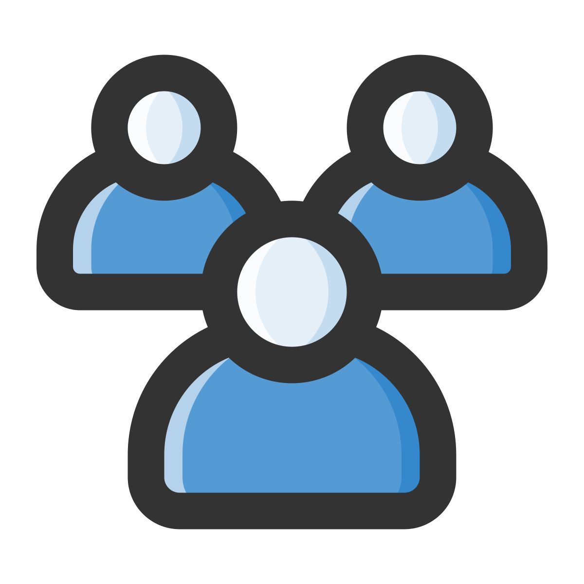 primeiro plano do grupo selecionado icon