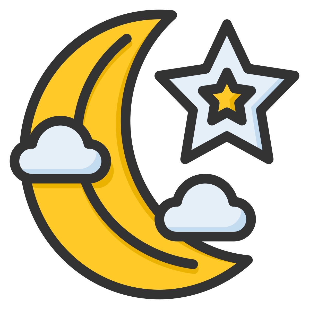half moon icon