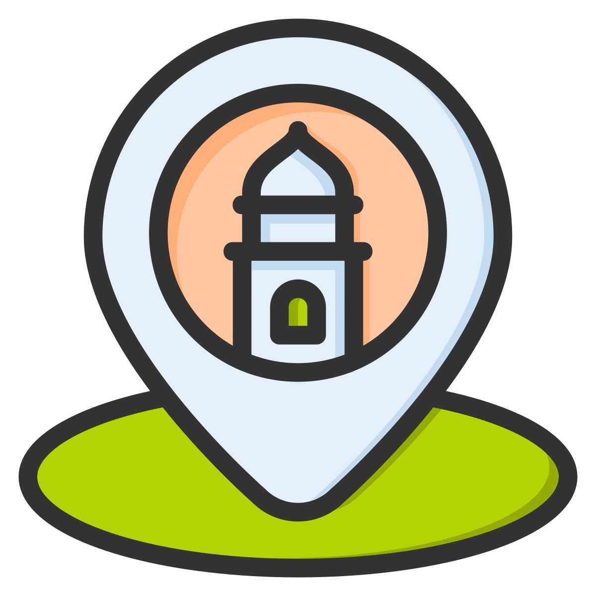 posizione della moschea icon