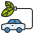 external eco-car-ecology-aficons-studio-outline-color-aficons-studio icon