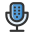 external microphone-user-interface-aficons-studio-outline-color-aficons-studio icon