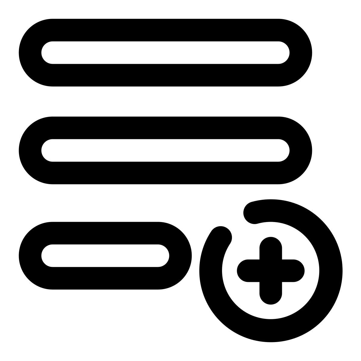 add playlist icon