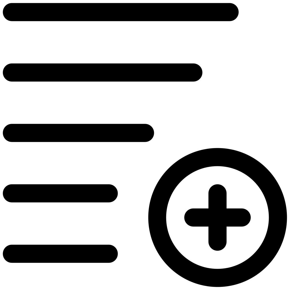 add playlist icon