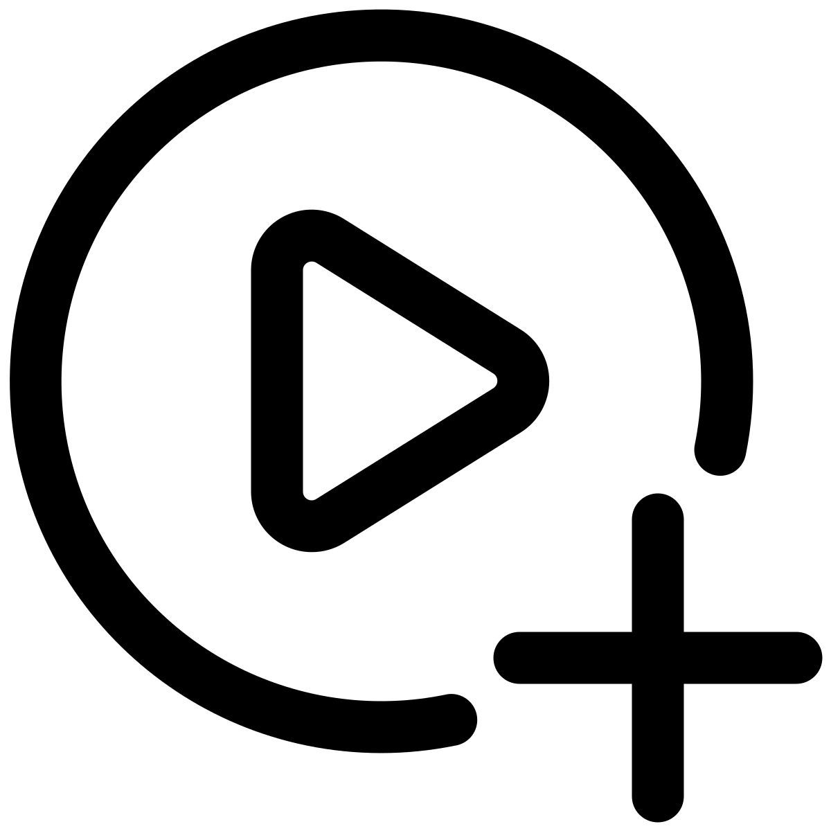 song hinzufügen icon