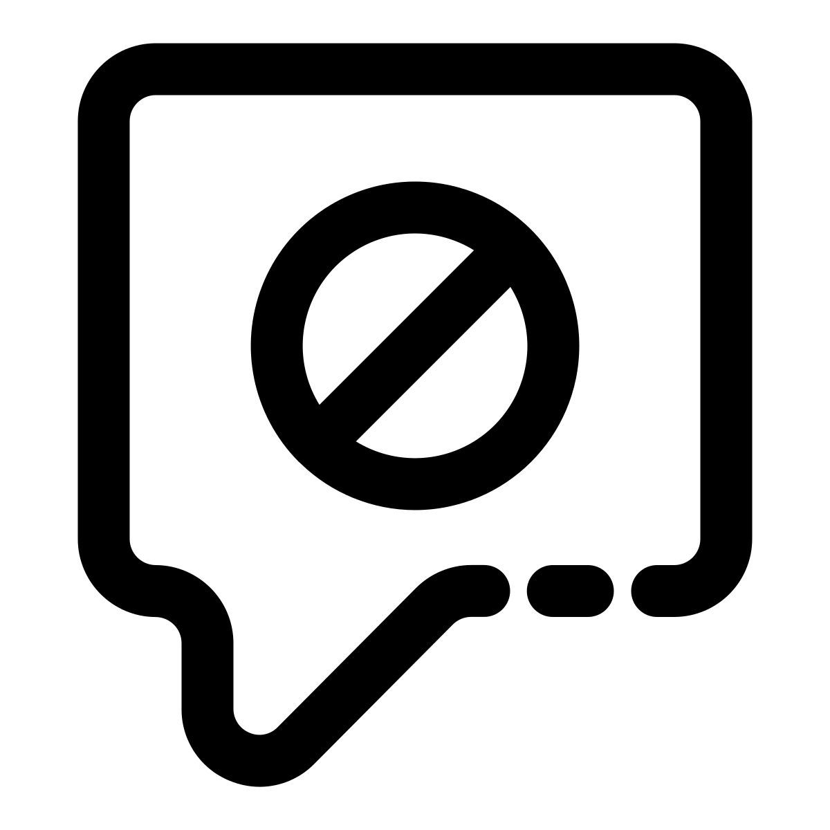 block chat icon