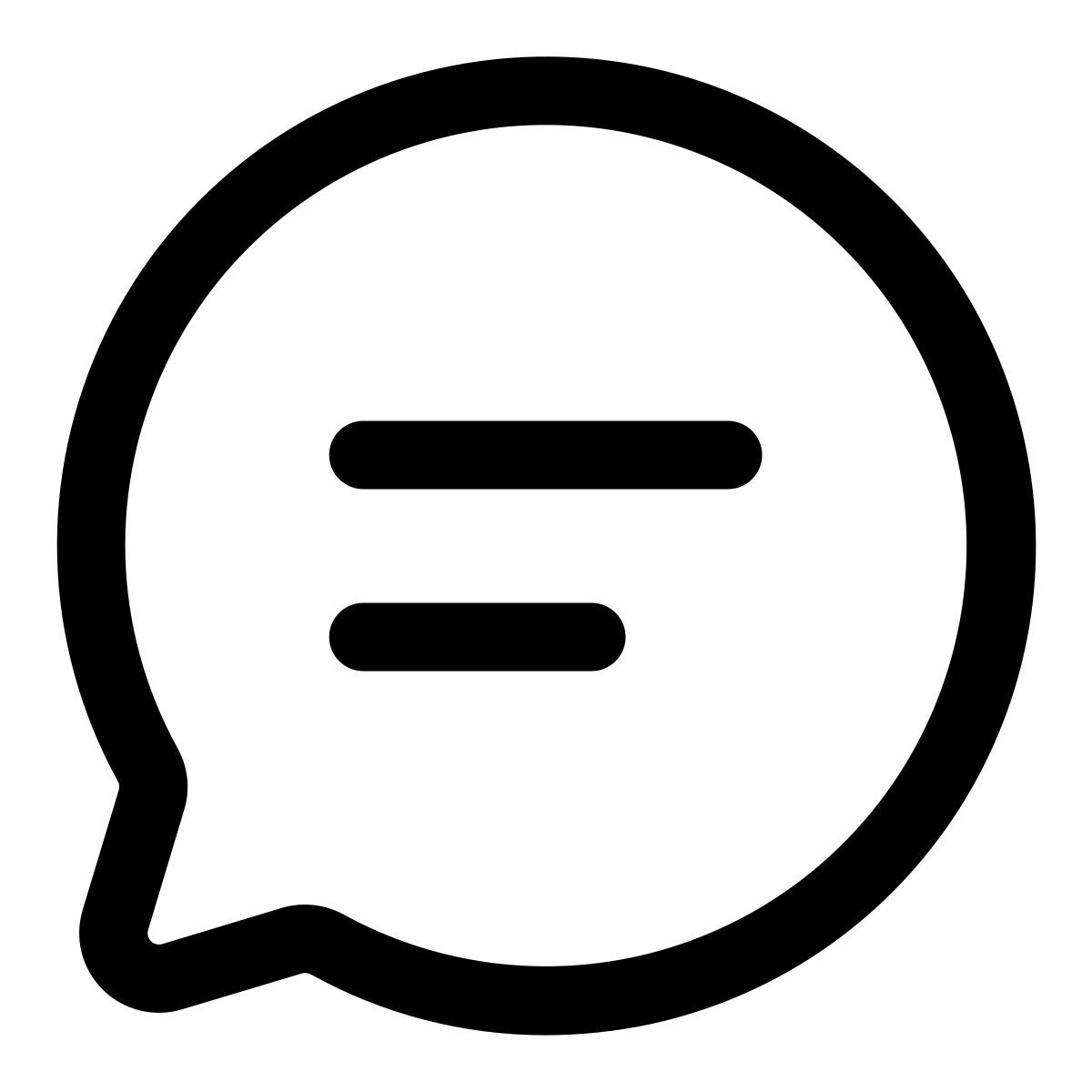bulle de discussion icon