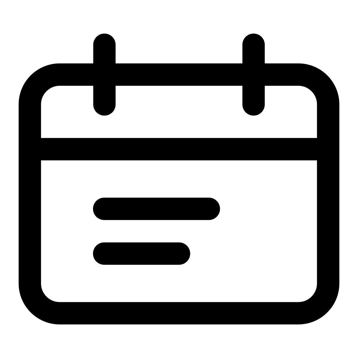 calendar icon