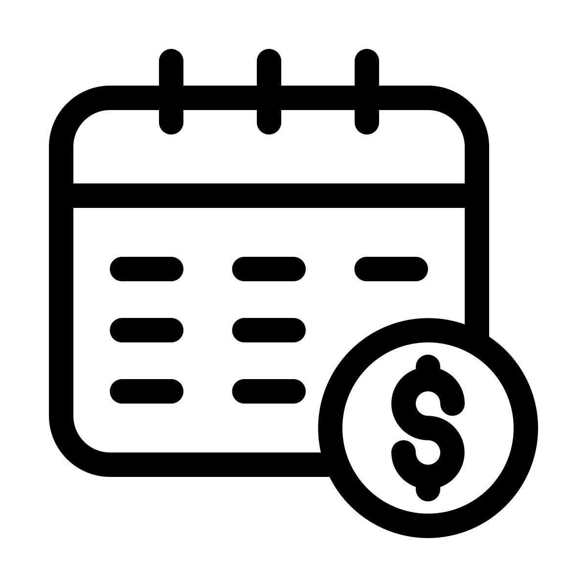calendar icon