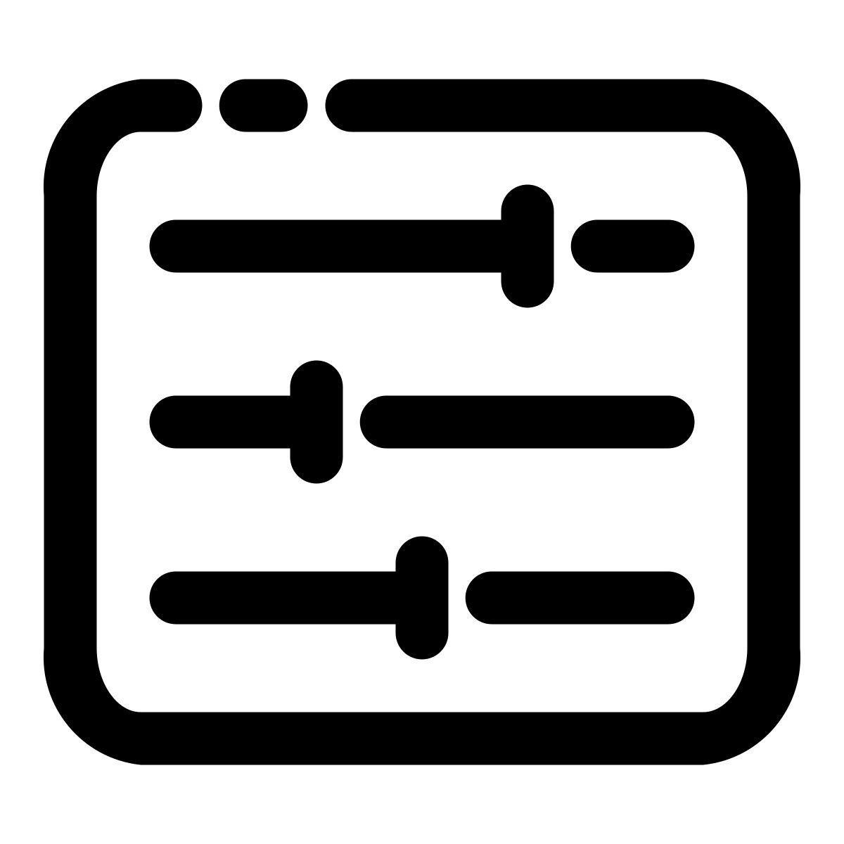 equalizer icon
