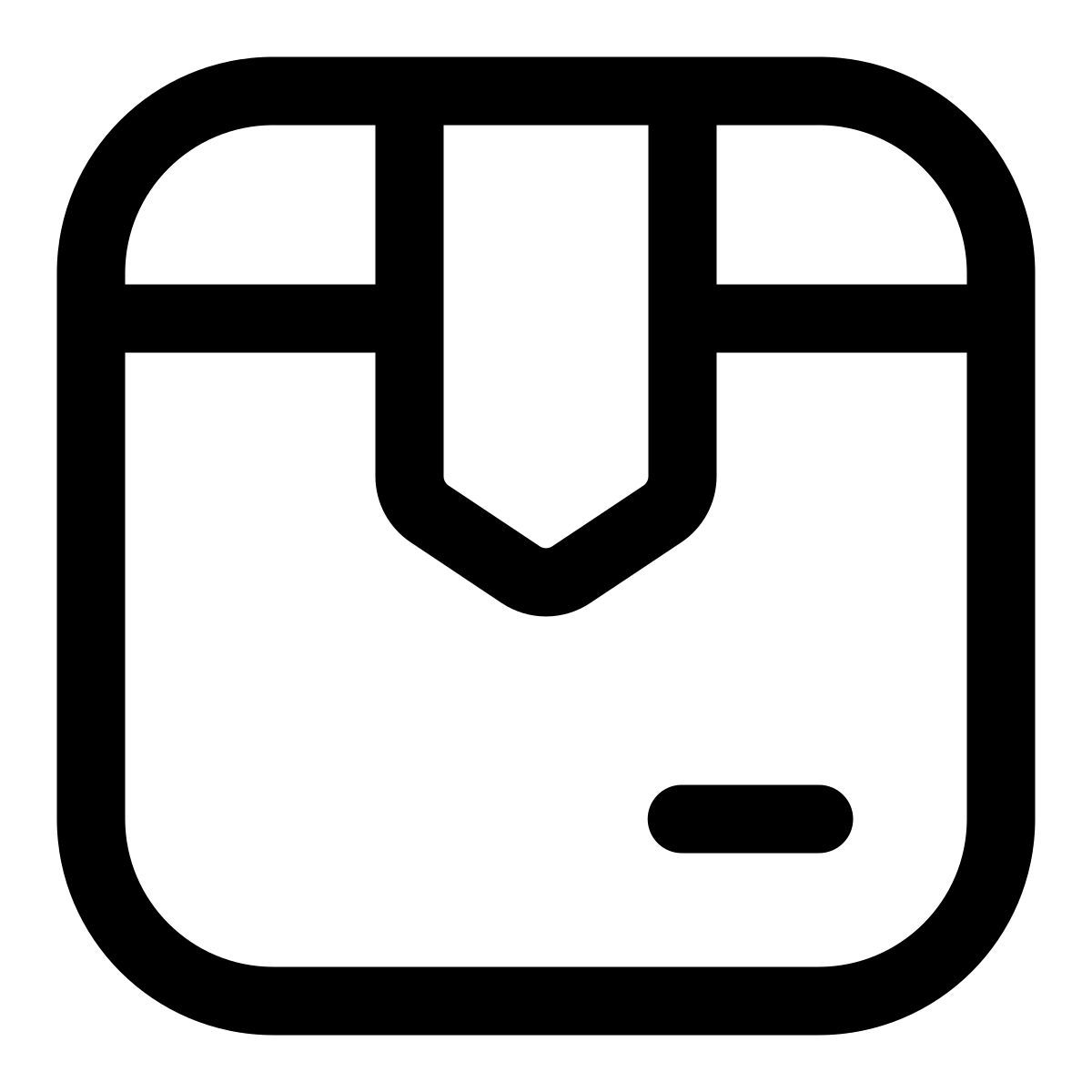 delivery box icon