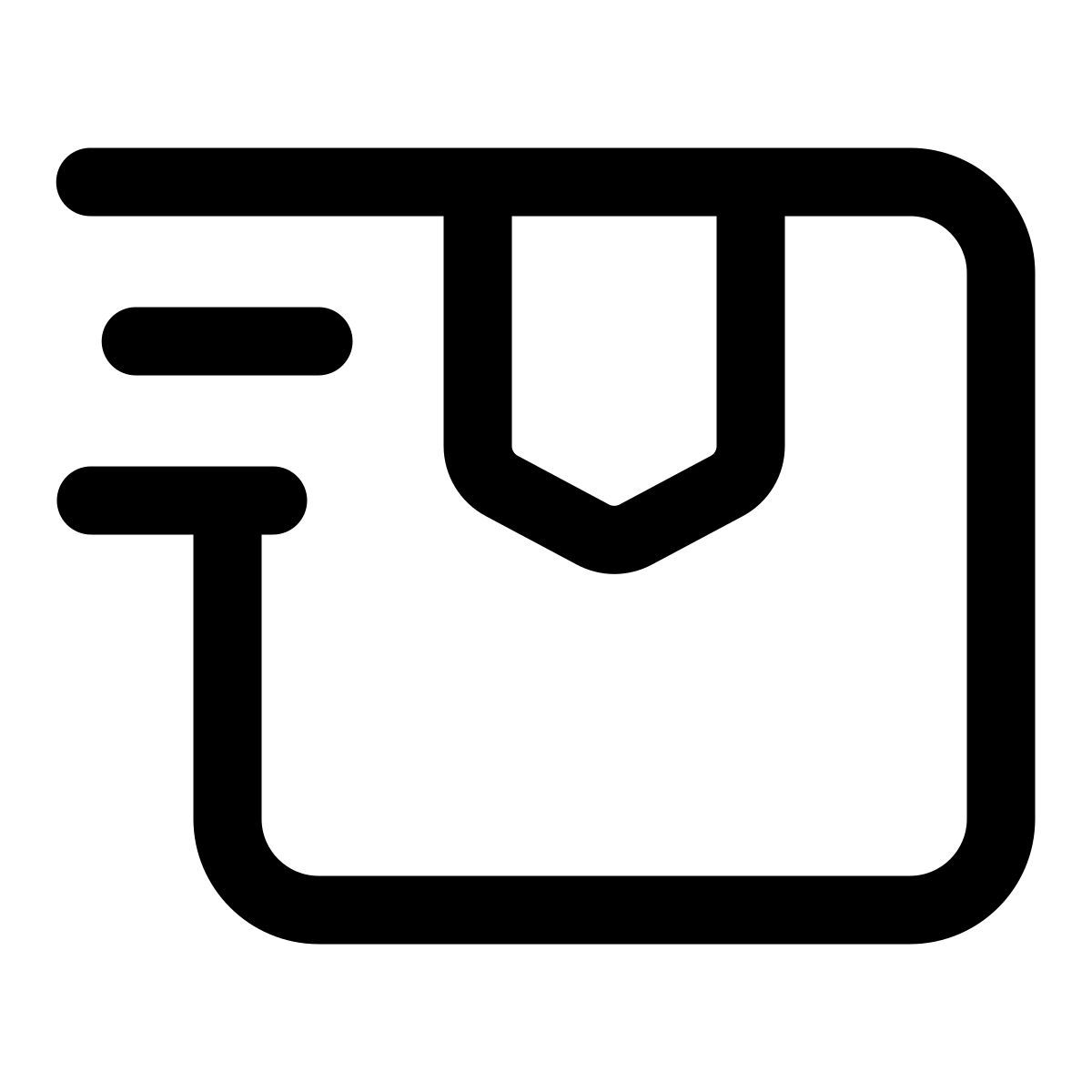 delivery box icon