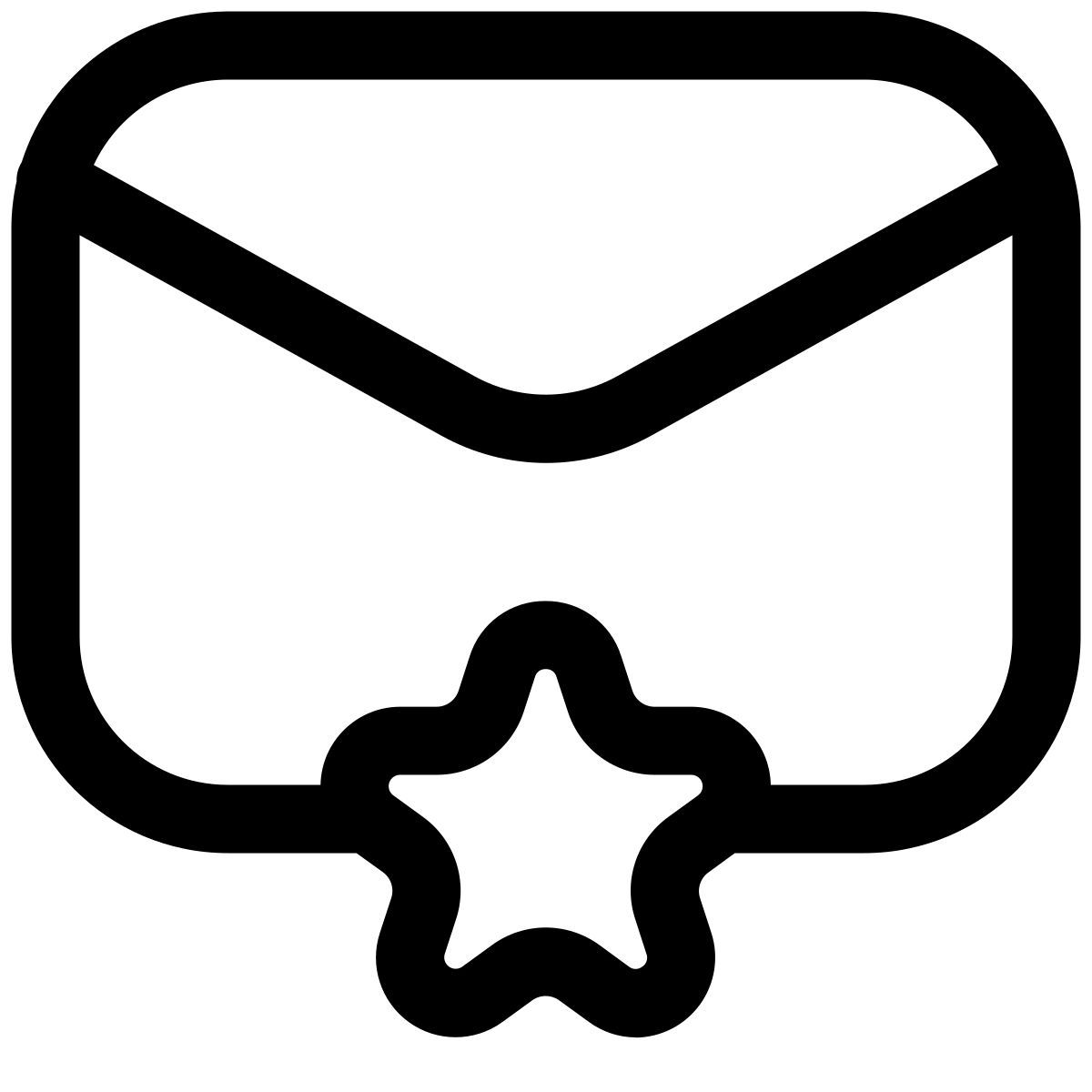 favorite mail icon