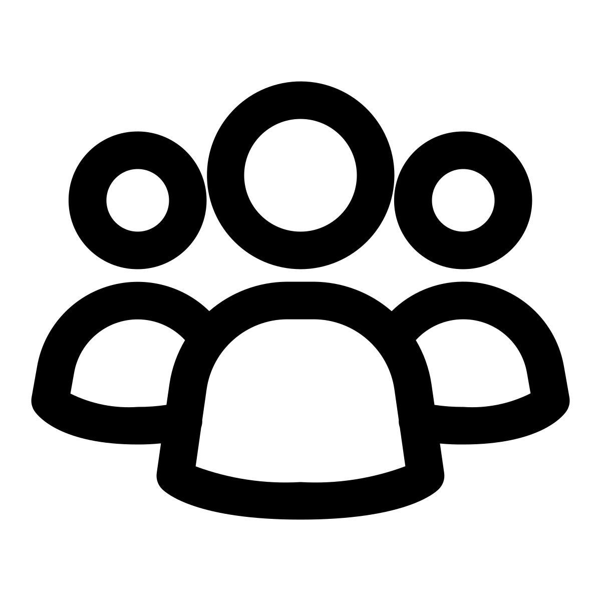 选择的集团前景 icon