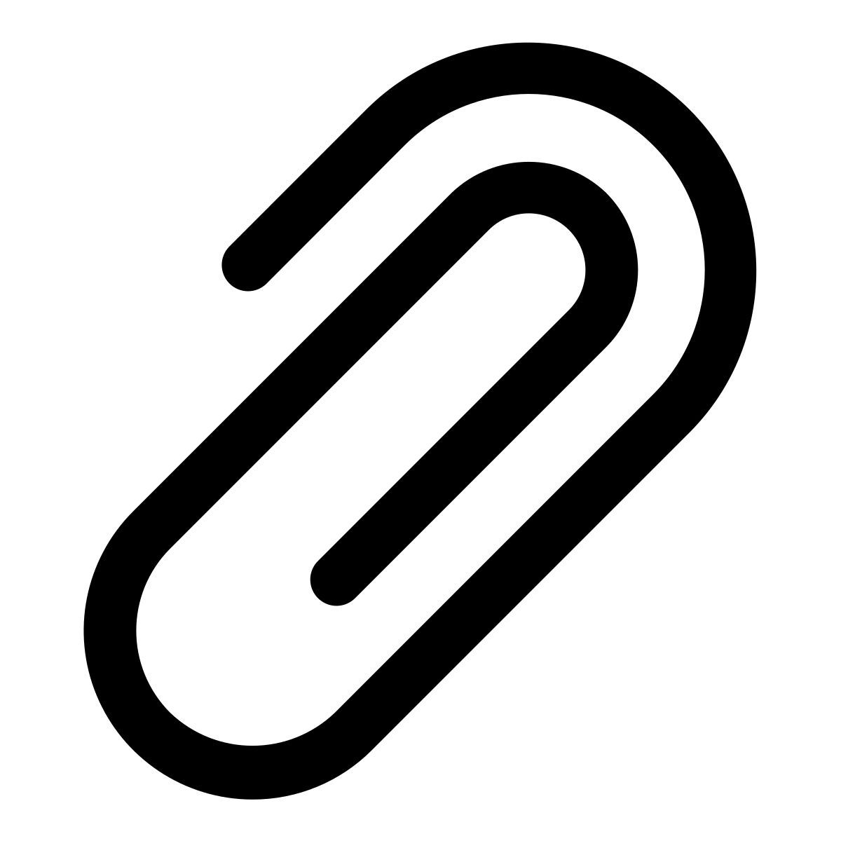 paperclip icon