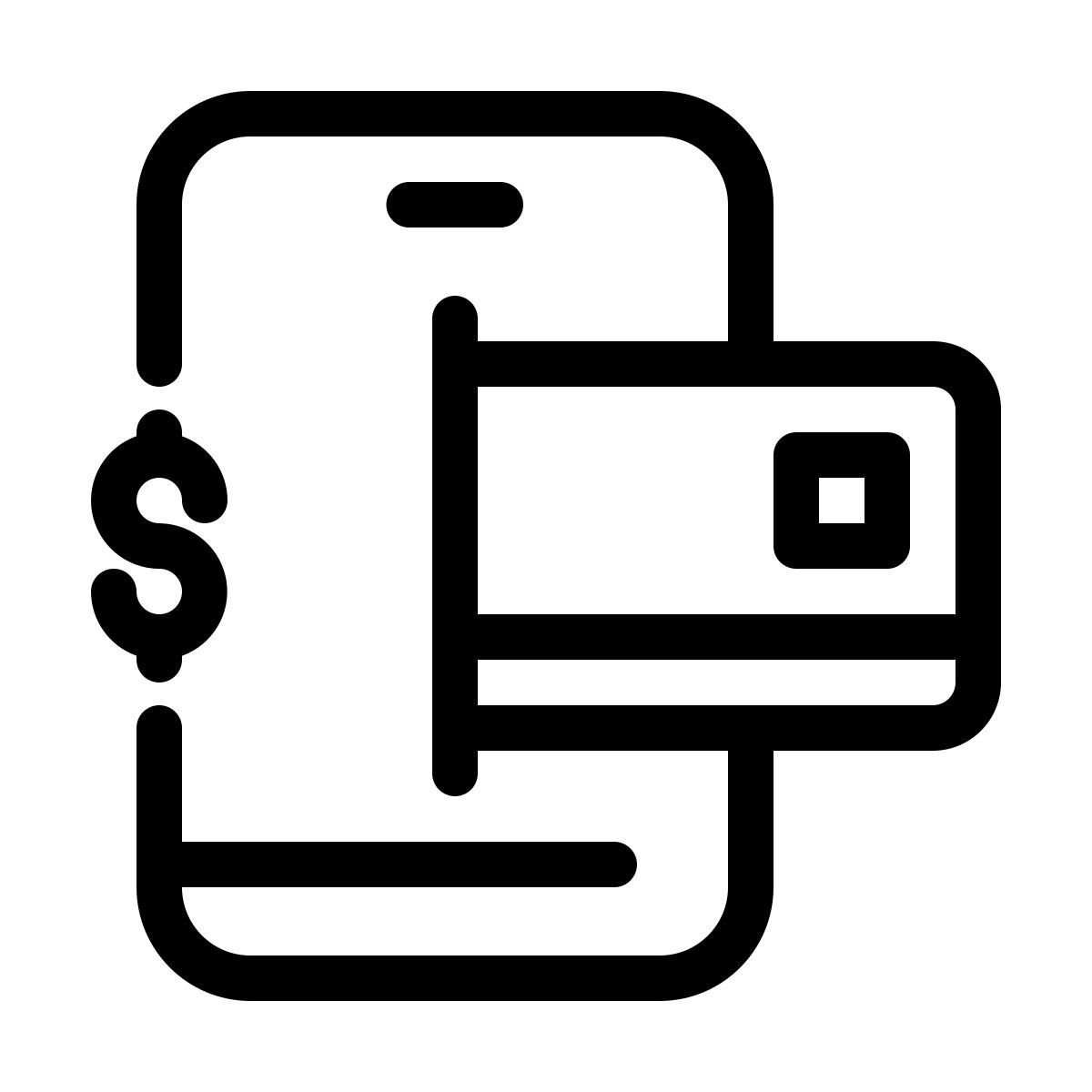 servizi bancari mobili icon