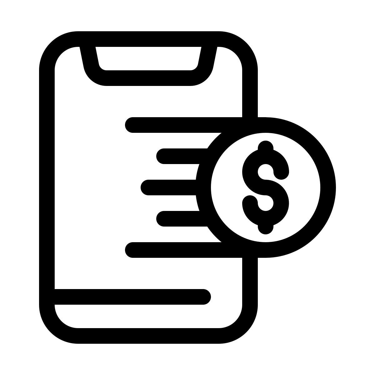 mobile transfer icon