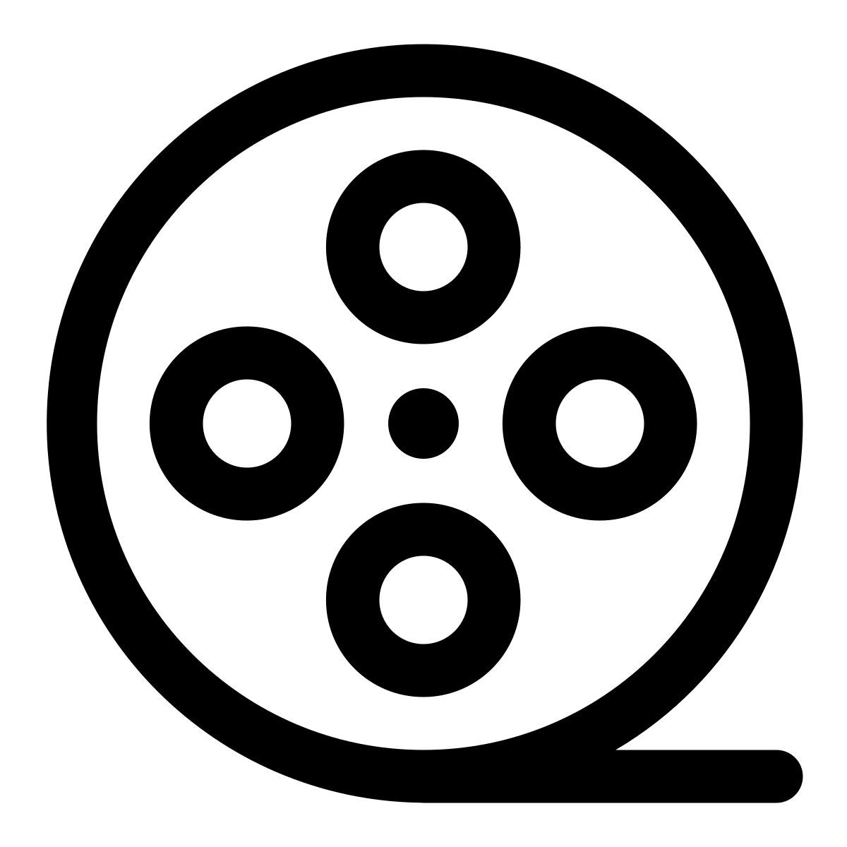 movie reel icon