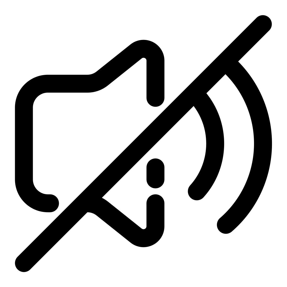 mute sound icon
