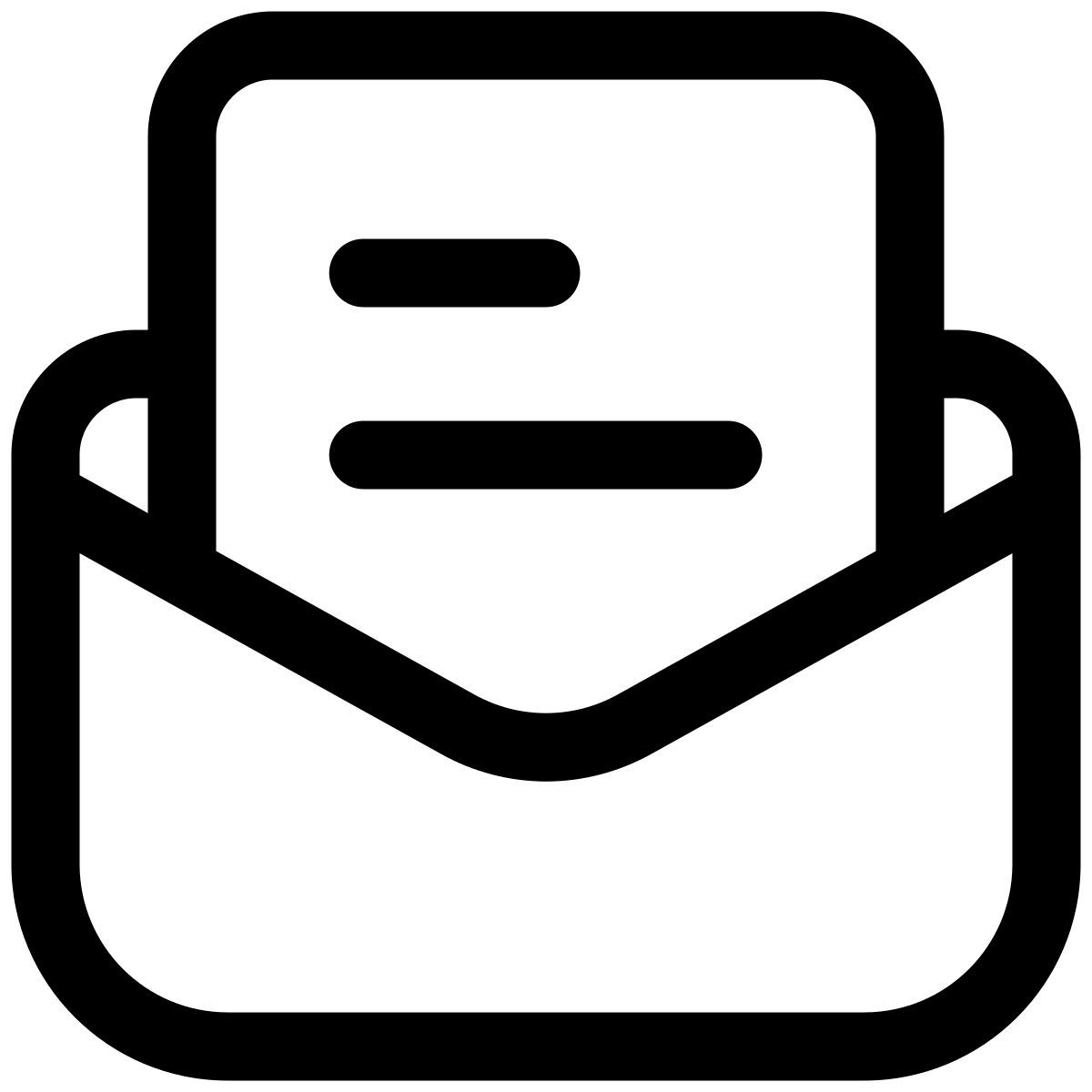 open mail icon