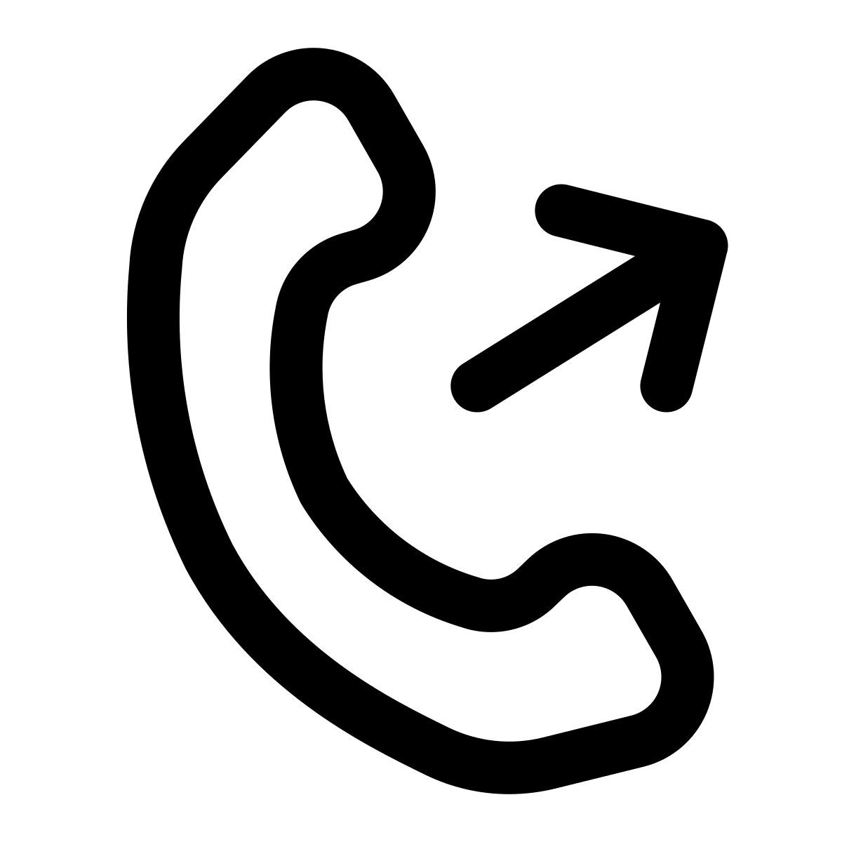 outcoming call icon
