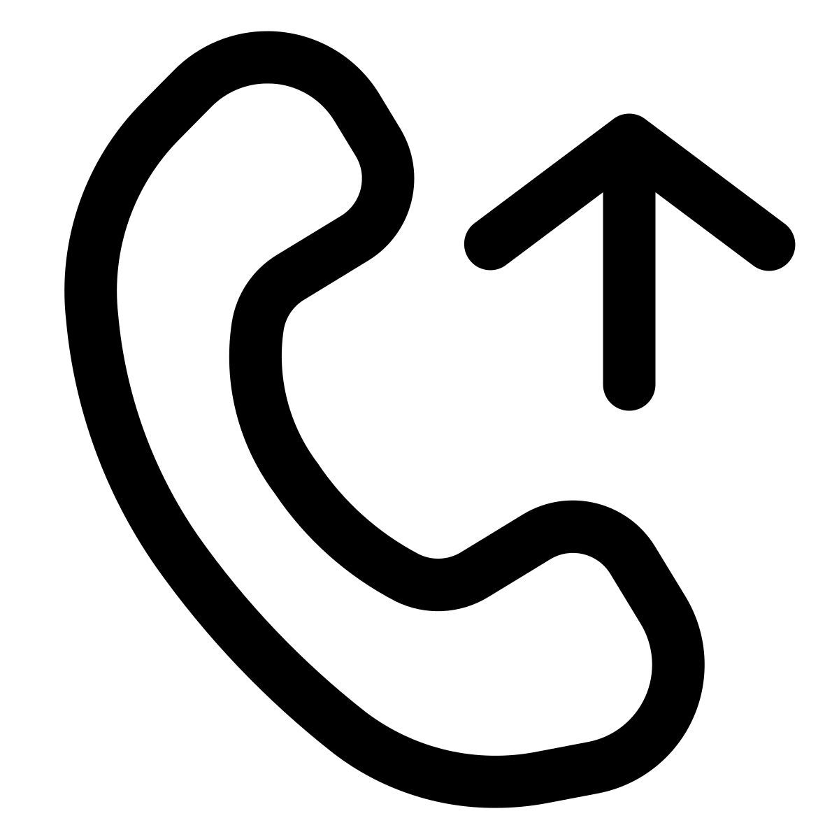 outcoming call icon