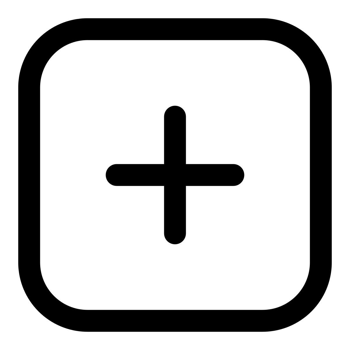 Plus-Schaltfläche icon