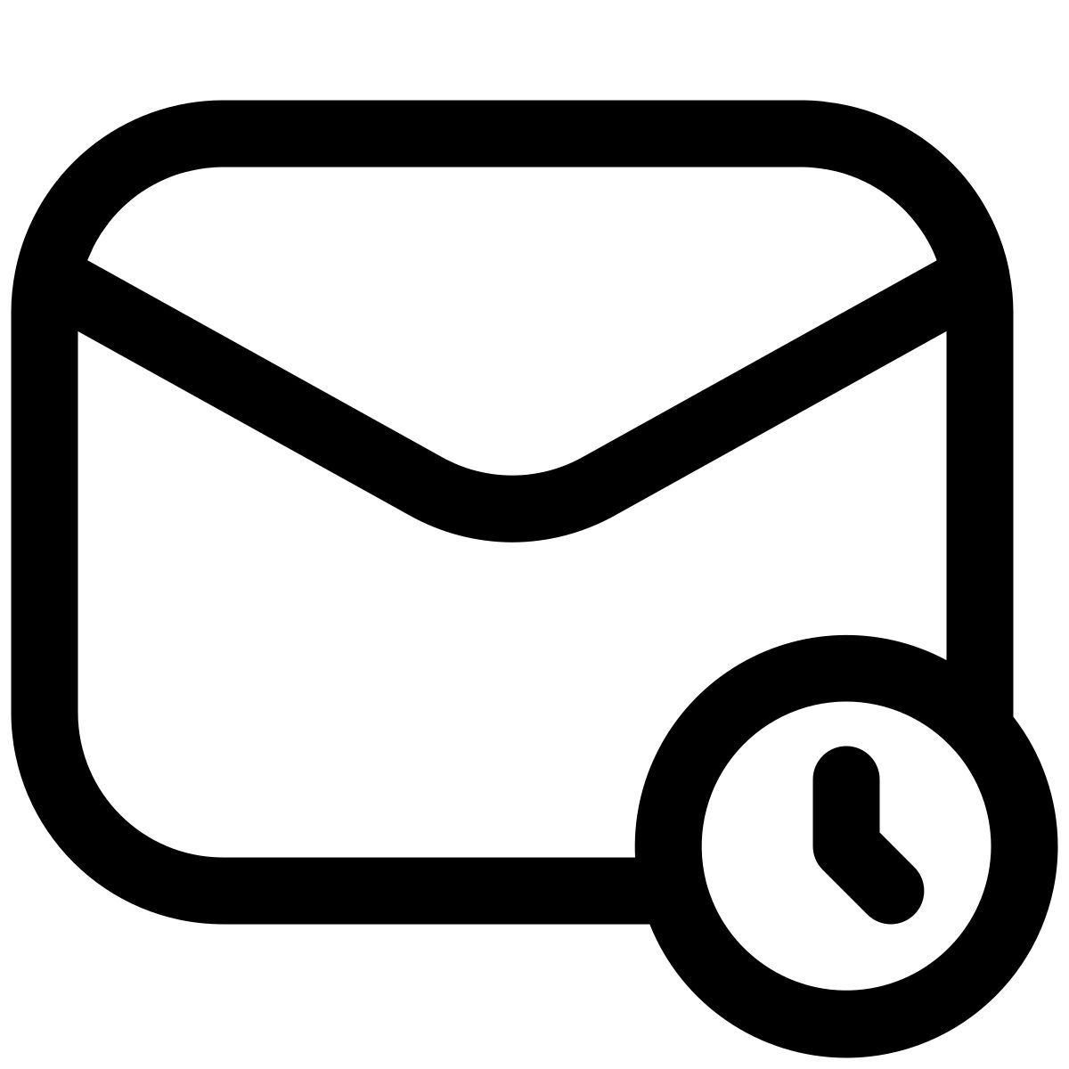 schedule mail icon
