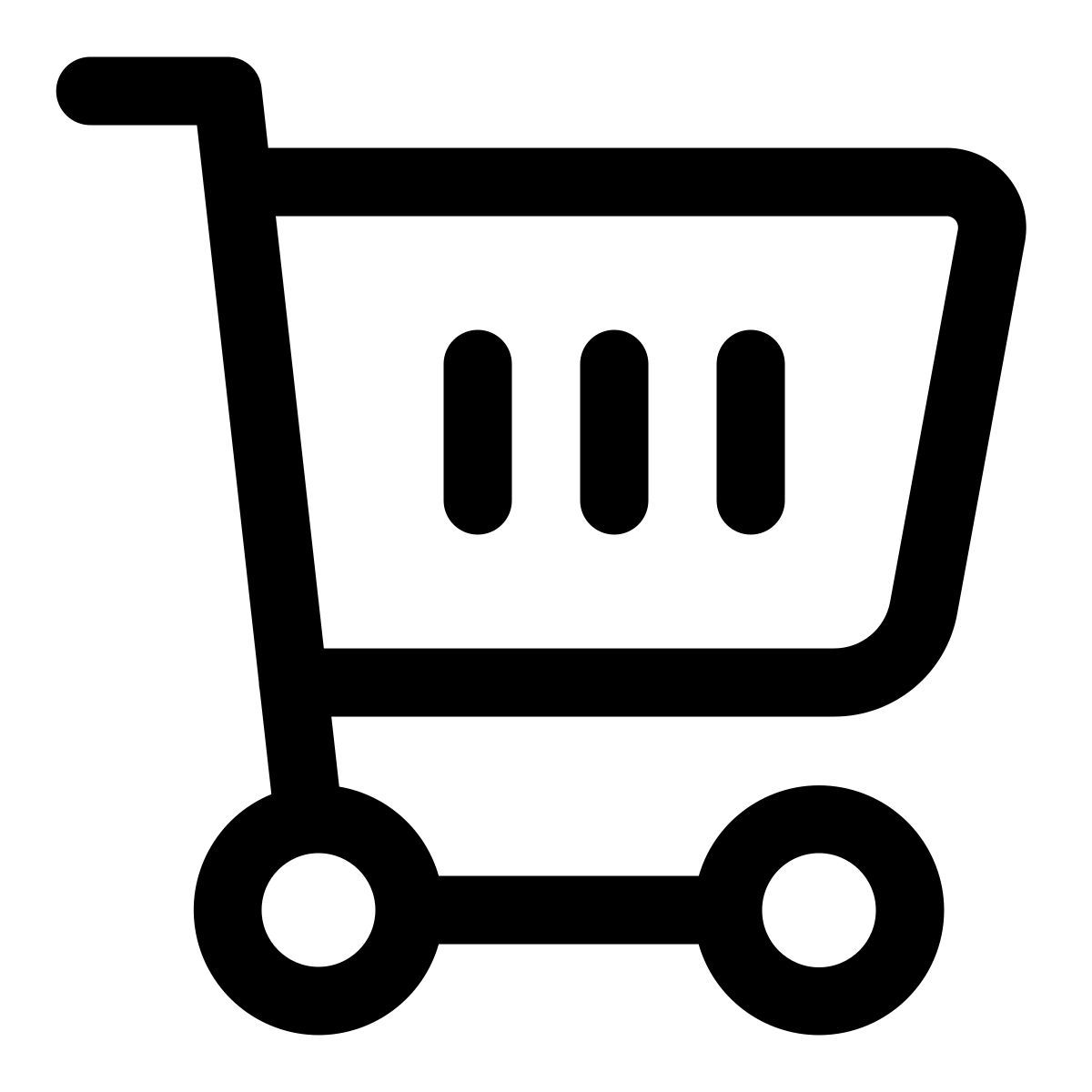 shopping cart icon
