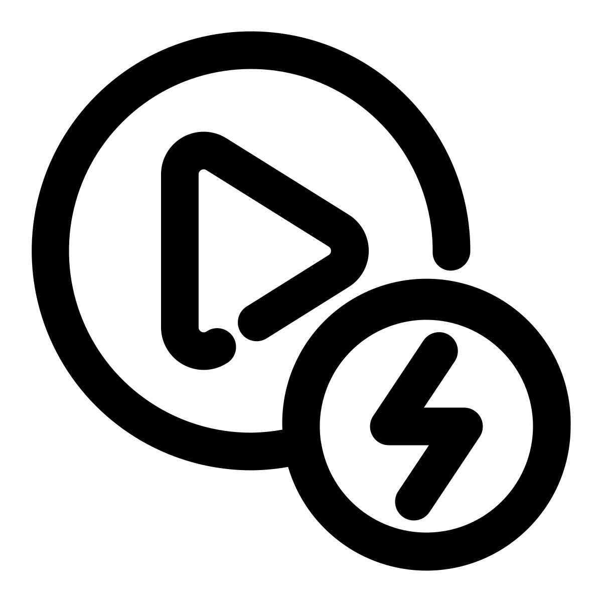 video speed icon