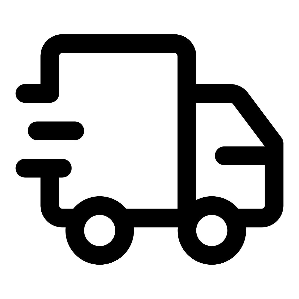 delivery truck icon