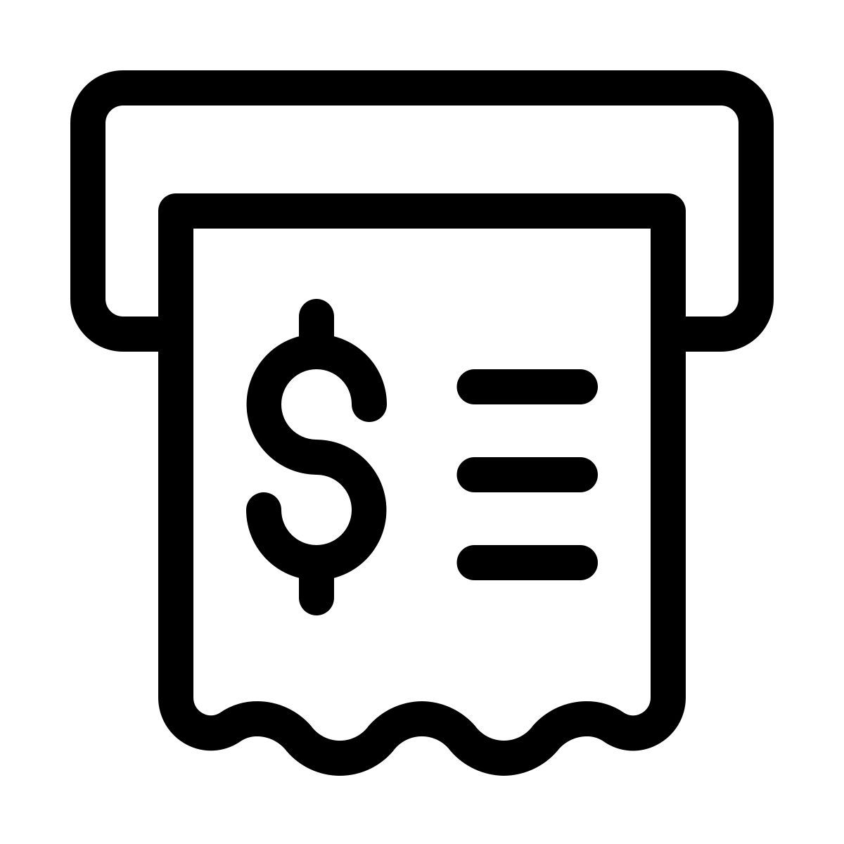 withdrawal icon