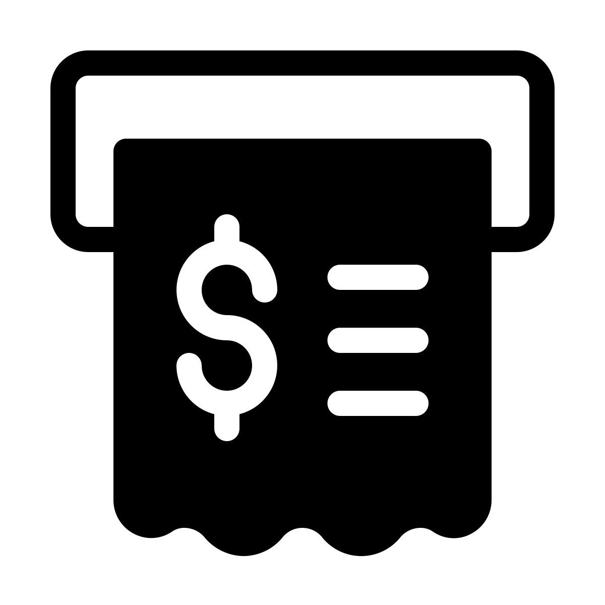 withdrawal icon