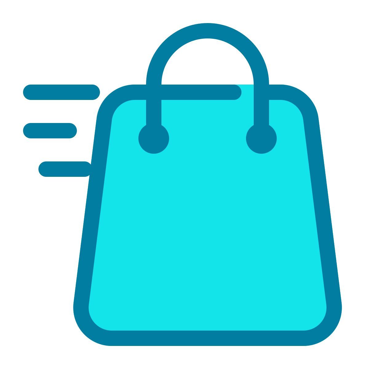 tasche vorderansicht icon