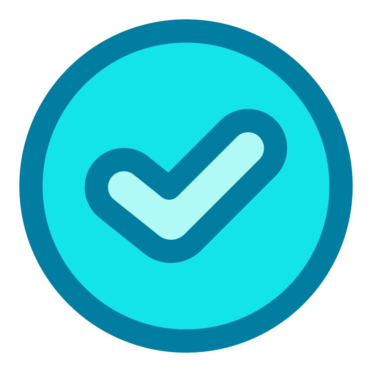 Gefüllte Checked Checkbox icon