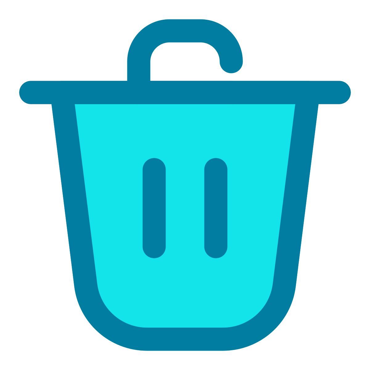 trash bin icon