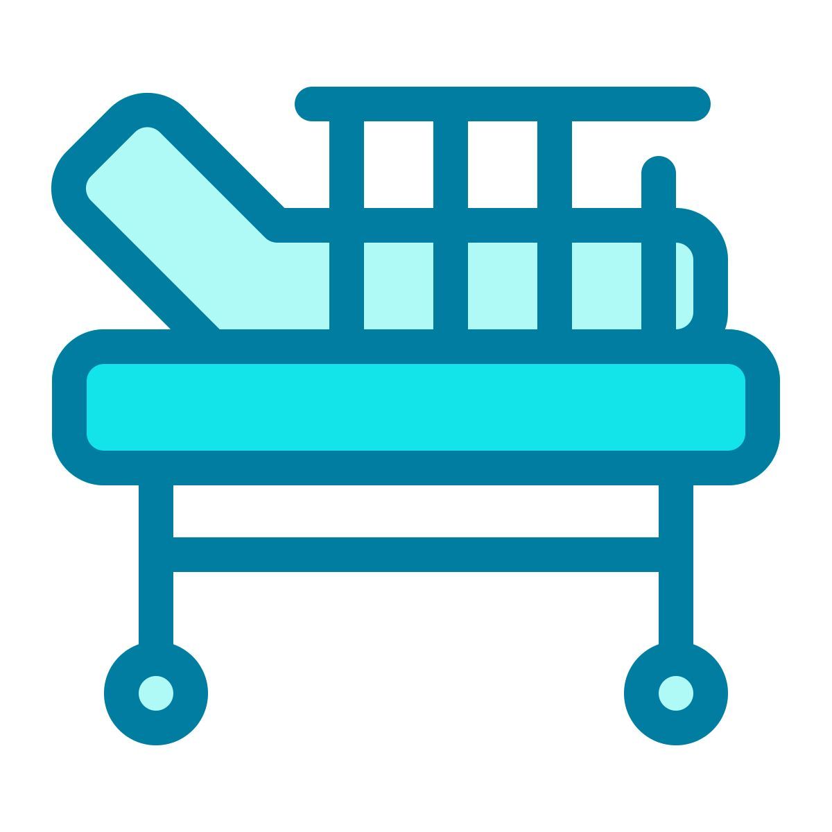 hospital bed icon