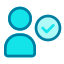external user-support-anggara-blue-anggara-putra icon