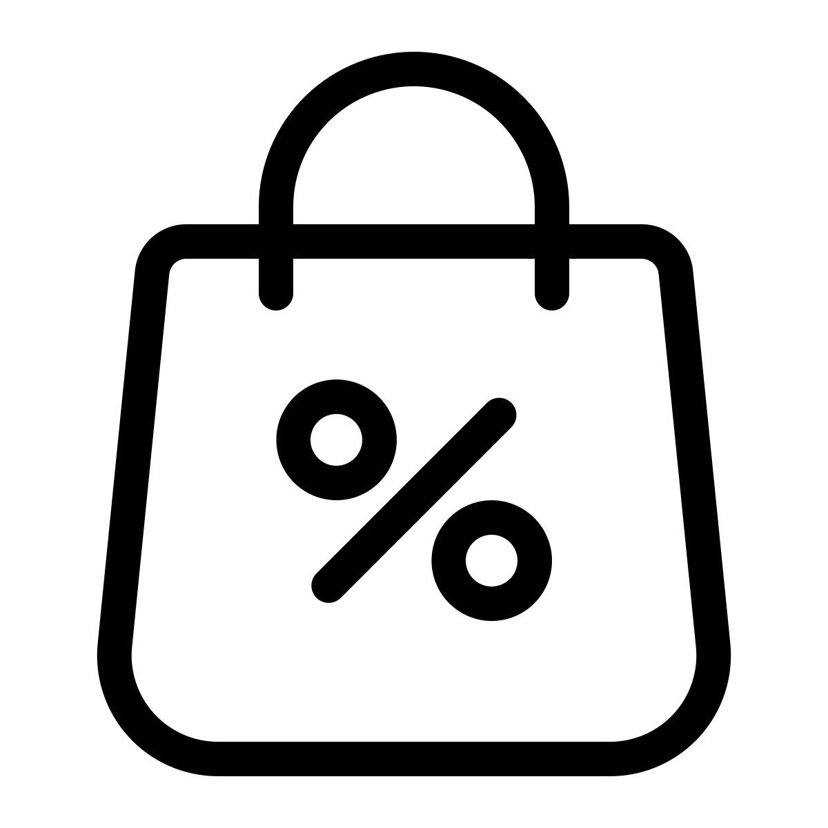 sac vue de face icon