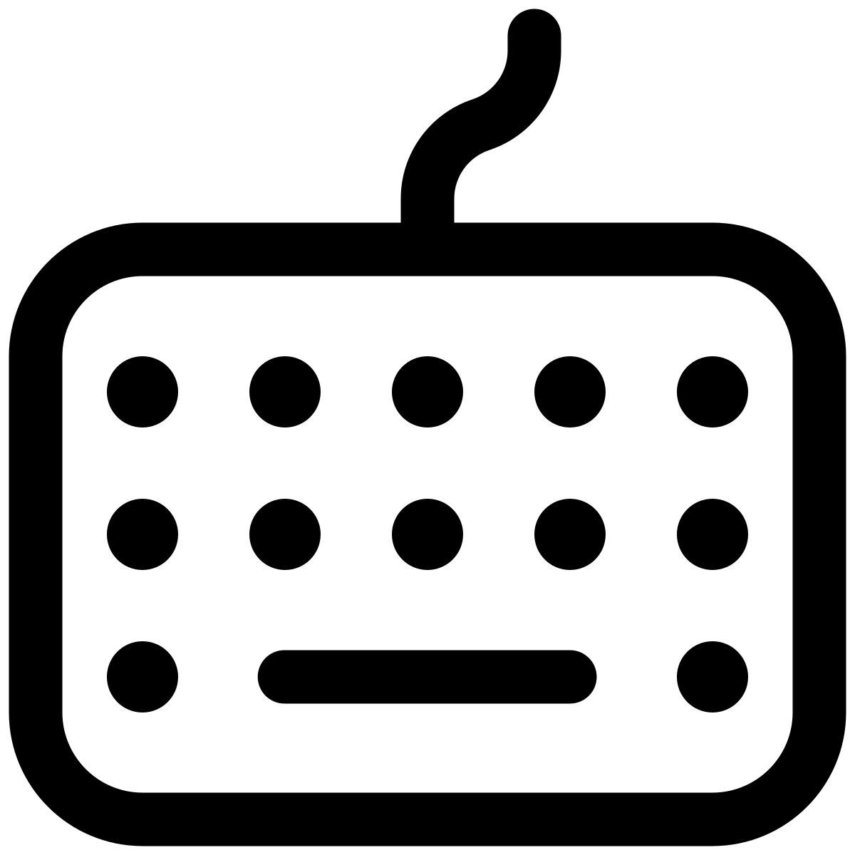 keyboard icon